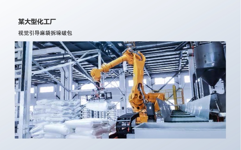 工业级3D相机应用：视觉引导麻袋拆垛破包